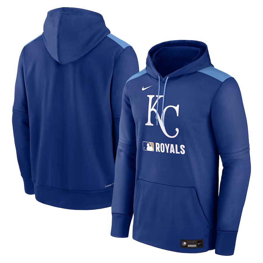 Men 2025 MLB Kansas City Royals blue Nike hoodie style 1->baltimore orioles->MLB Jersey